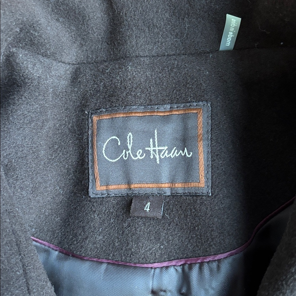 Cole Haan wool/cashmere blend jacket - Picture 3 of 9